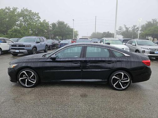 Black 2018 Honda Accord Sport