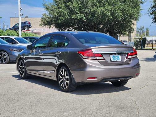 Urban Titanium Metallic 2015 Honda Civic EX-L