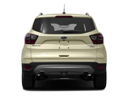 White Platinum Tri-Coat Metallic 2017 Ford Escape Titanium