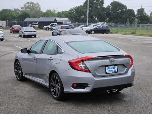 Lunar Silver Metallic 2021 Honda Civic Sport