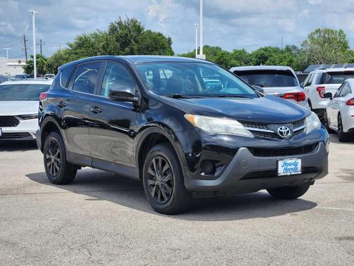 Black 2013 Toyota RAV4 LE