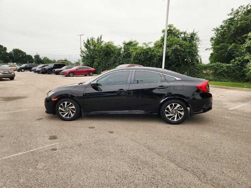 Black 2016 Honda Civic EX