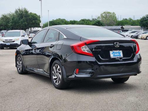 Black 2016 Honda Civic EX
