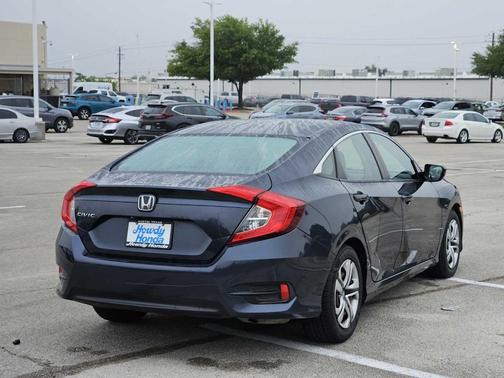 Blue 2017 Honda Civic LX