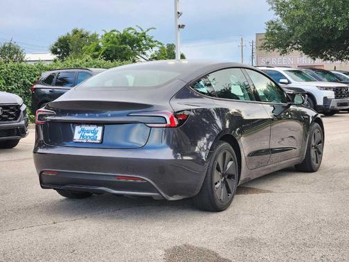 Gray 2025 Tesla Model 3 Long Range