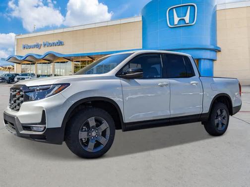 Platinum White Pearl 2026 Honda Ridgeline TrailSport