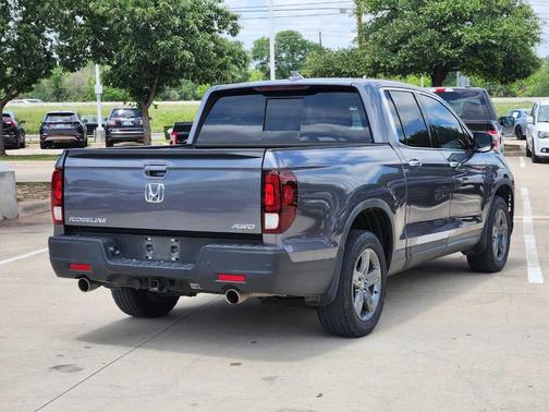 Modern Steel Metallic 2023 Honda Ridgeline RTL-E