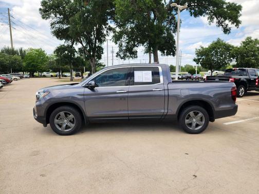 Modern Steel Metallic 2023 Honda Ridgeline RTL-E