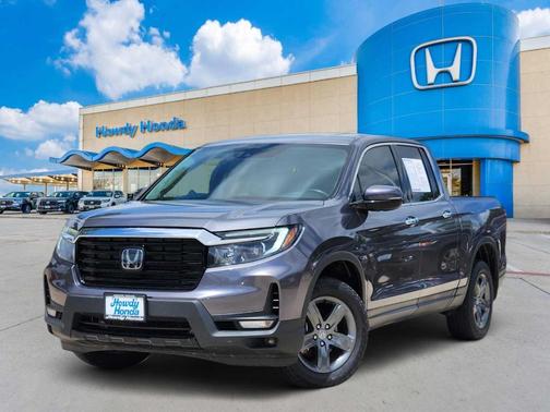 Modern Steel Metallic 2023 Honda Ridgeline RTL-E