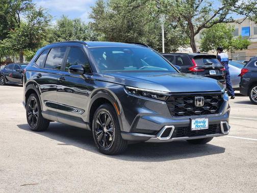 Gray 2026 Honda CR-V Hybrid Sport Touring