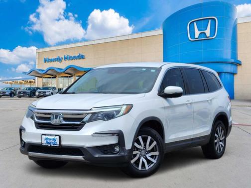 Platinum White Pearl 2021 Honda Pilot EX