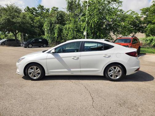 Quartz White Pearl 2020 Hyundai ELANTRA SEL