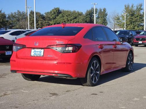 Rallye Red 2026 Honda Civic Hybrid TOURING