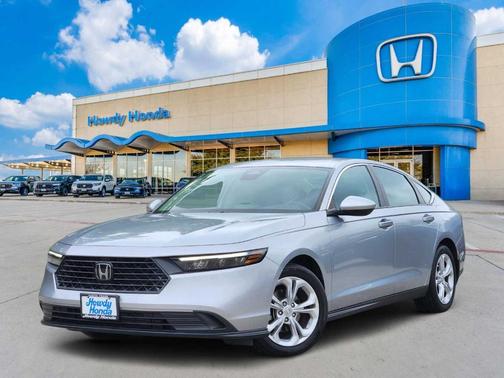Solar Silver Metallic 2024 Honda Accord LX