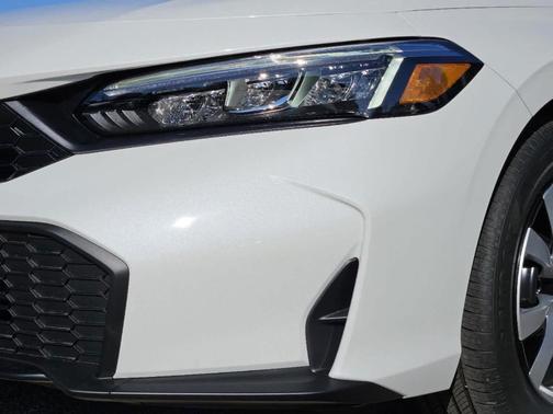 Platinum White Pearl 2026 Honda Civic LX