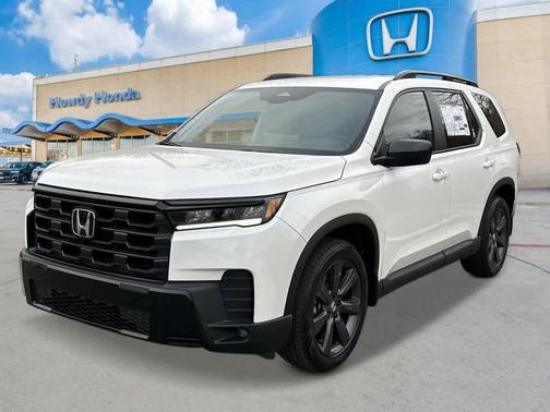 Platinum White Pearl 2026 Honda Pilot Sport