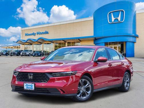 Radiant Red Metallic 2024 Honda Accord EX
