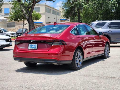 Radiant Red Metallic 2024 Honda Accord EX