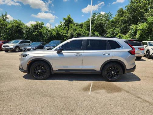 Lunar Silver Metallic 2023 Honda CR-V Hybrid Sport