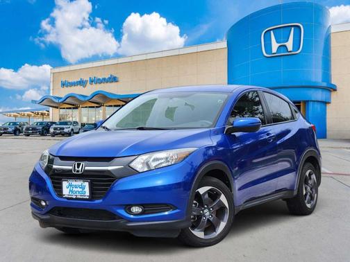 Blue 2018 Honda HR-V EX