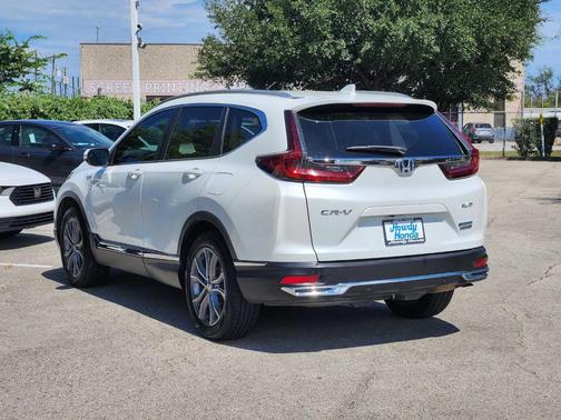 Platinum White Pearl 2020 Honda CR-V Hybrid Touring