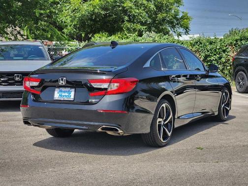 Black 2018 Honda Accord Sport