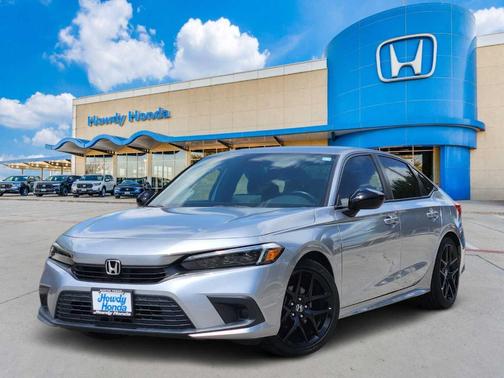 Lunar Silver Metallic 2022 Honda Civic Sport
