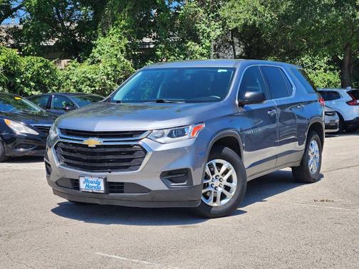 Satin Steel Metallic 2018 Chevrolet Traverse LS