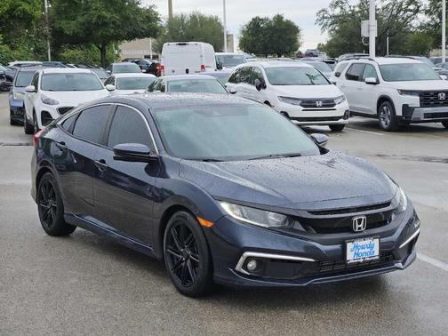 Cosmic Blue Metallic 2019 Honda Civic EX