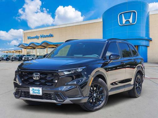 Crystal Black Pearl 2026 Honda CR-V Hybrid Sport-L