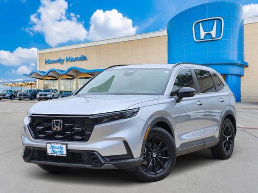 Lunar Silver Metallic 2024 Honda CR-V Hybrid Sport
