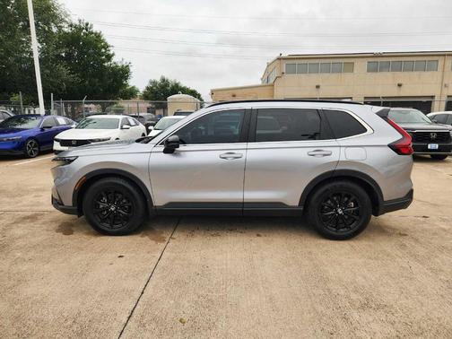 Lunar Silver Metallic 2024 Honda CR-V Hybrid Sport