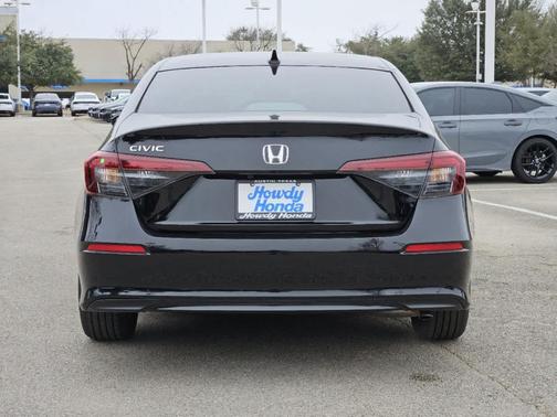 Crystal Black Pearl 2026 Honda Civic LX