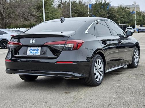 Crystal Black Pearl 2026 Honda Civic LX
