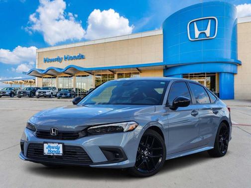 Sonic Gray Pearl 2024 Honda Civic Sport