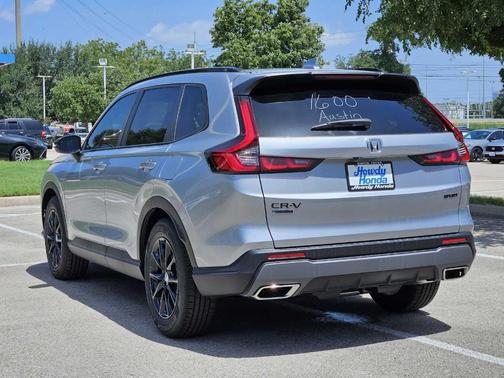 Solar Silver Metallic 2026 Honda CR-V Hybrid Sport