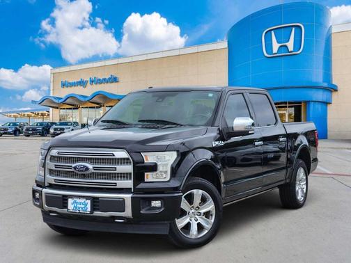 Shadow Black 2017 Ford F-150 Platinum