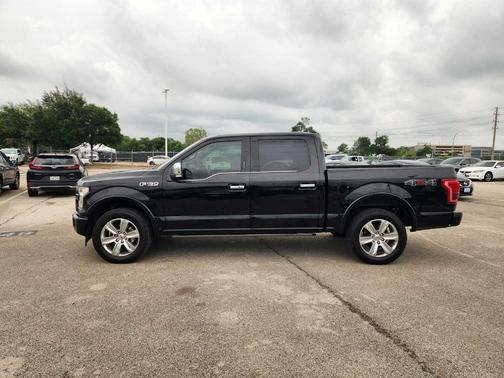 Shadow Black 2017 Ford F-150 Platinum