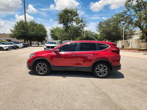 Radiant Red Metallic 2021 Honda CR-V EX