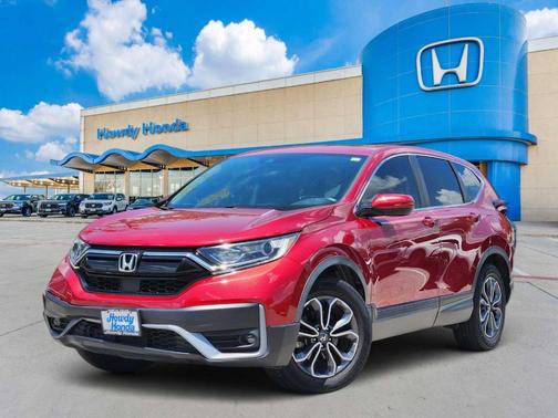 Radiant Red Metallic 2021 Honda CR-V EX