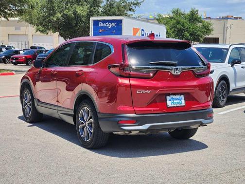Radiant Red Metallic 2021 Honda CR-V EX
