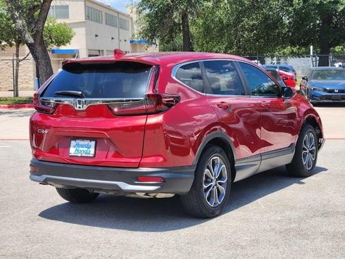 Radiant Red Metallic 2021 Honda CR-V EX