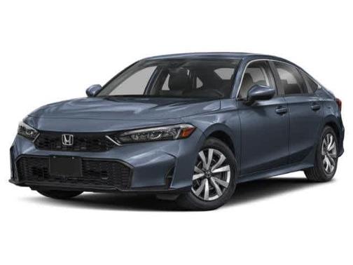 Gray 2026 Honda Civic LX