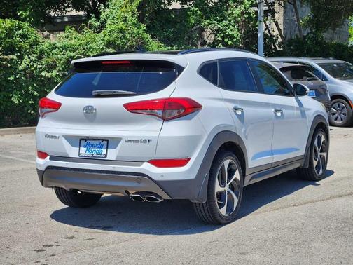 Winter White 2016 Hyundai TUCSON Limited