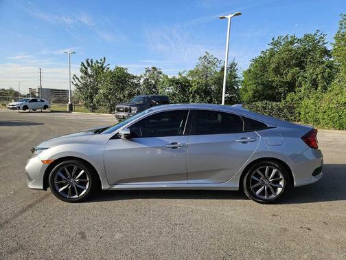 Lunar Silver Metallic 2020 Honda Civic EX