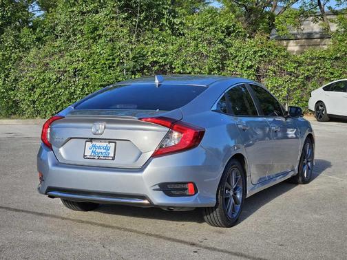 Lunar Silver Metallic 2020 Honda Civic EX