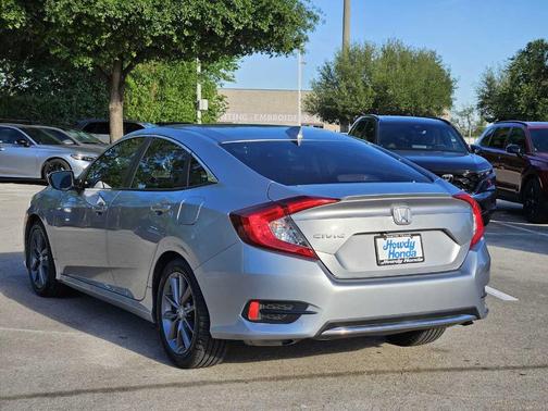 Lunar Silver Metallic 2020 Honda Civic EX