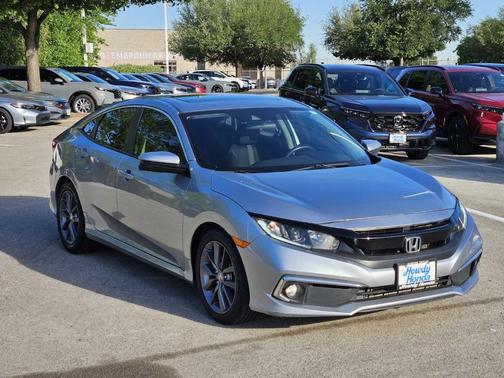 Lunar Silver Metallic 2020 Honda Civic EX