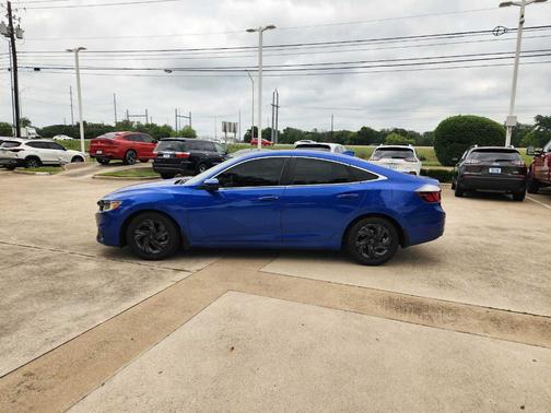 Aegean Blue Metallic 2019 Honda Insight EX