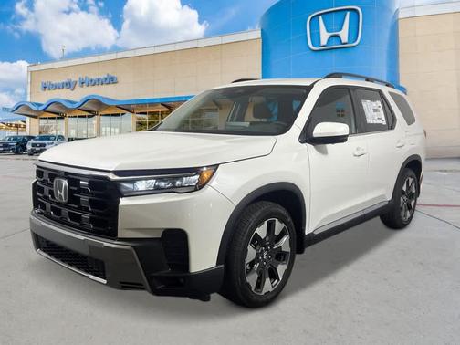 Platinum White Pearl 2026 Honda Pilot Elite